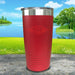 Save The Drama For Your Mama Color Printed Tumblers Tumbler ZLAZER 20oz Tumbler Red 