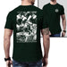 Firefighter Life Premium Tee T-Shirts CustomCat Forest Green X-Small 