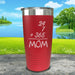 24/7 Mom Engraved Tumblers Tumbler ZLAZER 20oz Tumbler Red 