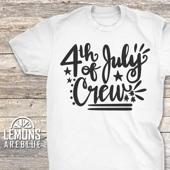 4th Of July Crew Premium Tees