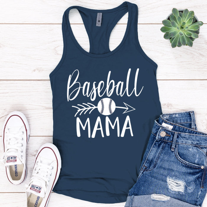 Baseball Mama Premium Tank Top