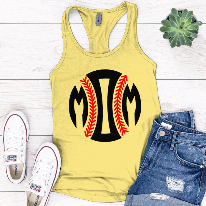 Baseball Mom Premium Tank Top