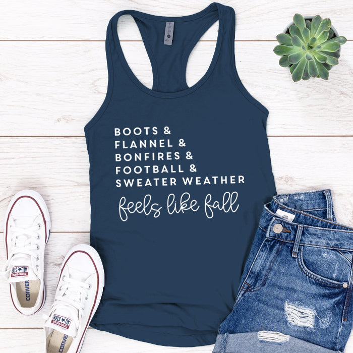 Feels Like Fall Premium Tank Top