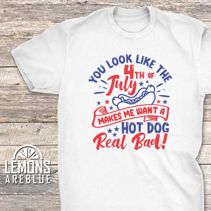 Make Me Want A Hot Dog Premium Tees