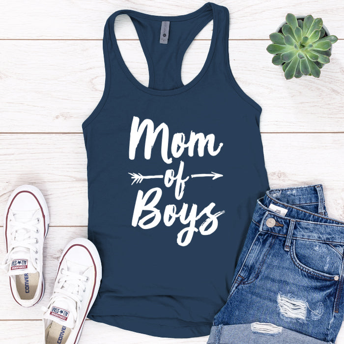 Mom Of Boys Premium Tank Top