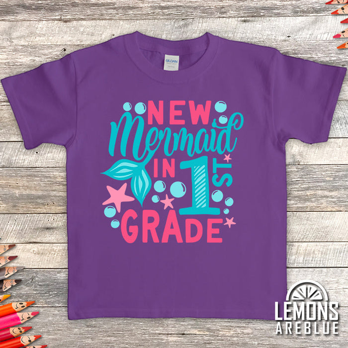 New Mermaid In School Premium Youth Tees