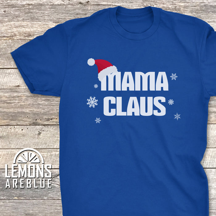 Mama And Papa Claus Premium Tee