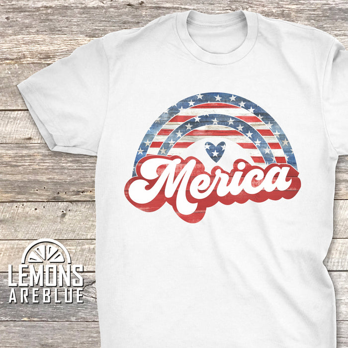 Merica Retro Premium Tees