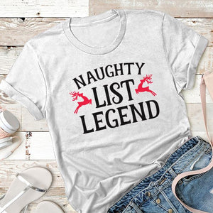 Naughty List Legend Premium Tee