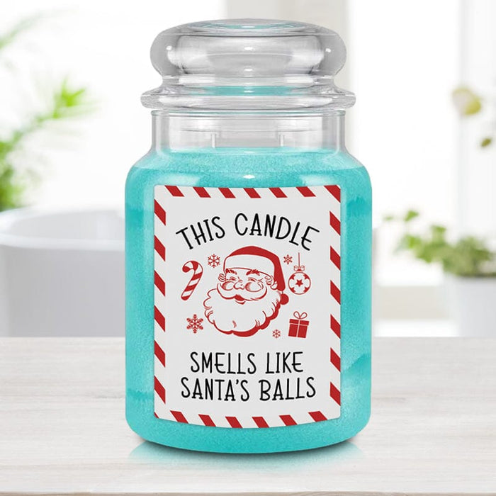 This Candle Smells Like Santa's Balls Candle