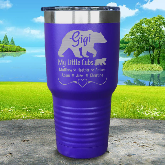 Grandparents Bear (CUSTOM) With Names Engraved Tumblers