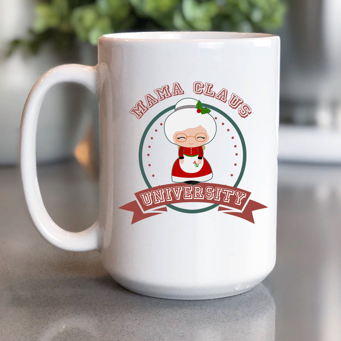 Claus University Double Sided Mug