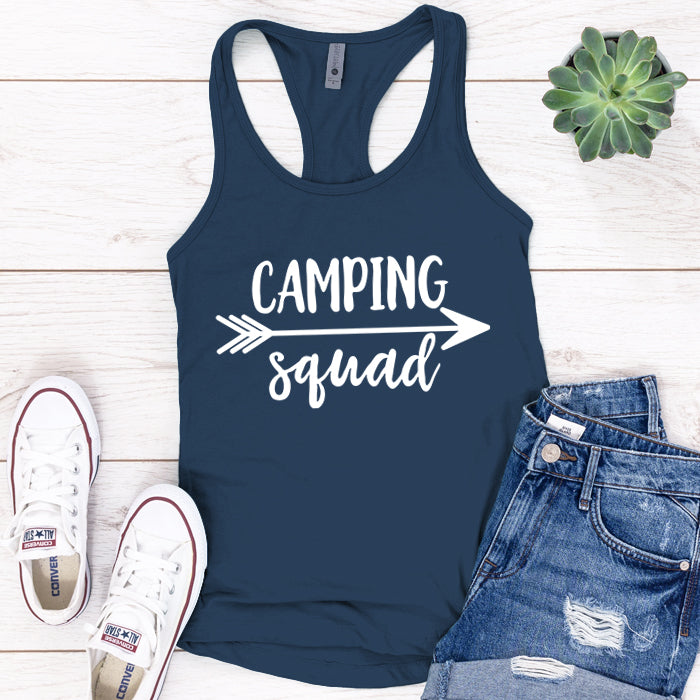 Camping Squad Premium Tank Top