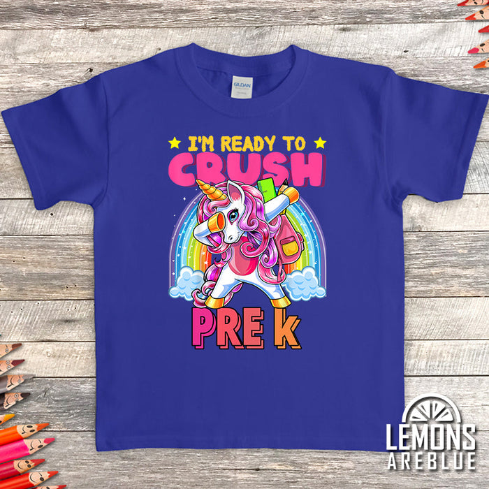 Unicorn Ready To Crush School Premium Youth Tees