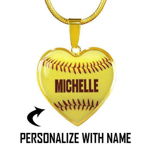 Personalized Softball Premium Necklaces & Bracelets Jewelry Lemons Are Blue 