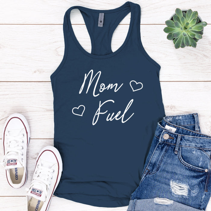 Mom Fuel Heart Tank Top