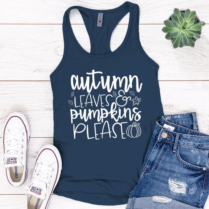 Autumn Leaves Premium Tank Top