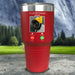 Personalized Pet Name & Photo Phone Color Printed Tumblers Tumbler ZLAZER 30oz Tumbler Red 