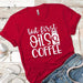 Oils And Coffee Premium Tees T-Shirts CustomCat Red X-Small 