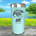 Papa Bear (CUSTOM) With Child's Name Engraved Tumblers Tumbler ZLAZER 20oz Tumbler Mint 