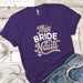 This Bride Gets Nauti Premium Tees T-Shirts CustomCat Purple Rush/ X-Small 