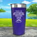 This Is What An Amazing Dad Looks Like Engraved Tumbler Tumbler ZLAZER 20oz Tumbler Royal Purple 