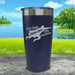 50% Dad 50% Superhero (CUSTOM) Engraved Tumbler Tumbler ZLAZER 20oz Tumbler Navy 