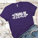 Mama Of Drama Premium Tees T-Shirts CustomCat Purple Rush/ X-Small 