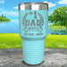 CUSTOM #1 Dad Engraved Tumblers Tumbler ZLAZER 30oz Tumbler Mint 