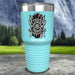 Personalized Firefighter Ripped Color Printed Tumblers Tumbler ZLAZER 30oz Tumbler Mint 