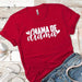 Mama Of Drama Premium Tees T-Shirts CustomCat Red X-Small 