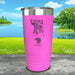 Elephant Mama (CUSTOM) With Child's Name Engraved Tumblers Tumbler ZLAZER 20oz Tumbler Pink 