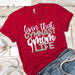 Gymnast Mom Premium Tees T-Shirts CustomCat Red X-Small 