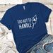 Too Hot To Handle Premium Tees T-Shirts CustomCat Royal X-Small 