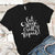 Eat Sleep Craft Premium Tees T-Shirts CustomCat Black X-Small 
