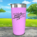 50% Dad 50% Superhero (CUSTOM) Engraved Tumbler Tumbler ZLAZER 20oz Tumbler Lavender 