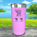 Elephant Mama (CUSTOM) With Child's Name Engraved Tumblers Tumbler ZLAZER 20oz Tumbler Lavender 