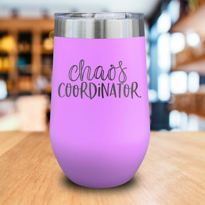 Chaos Coordinator 2 Engraved Wine Tumbler