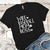 Wife Baseball Mom Boss Premium Tees T-Shirts CustomCat Black X-Small 