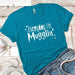 Everyday Mugglin Premium Tees T-Shirts CustomCat Turquoise X-Small 