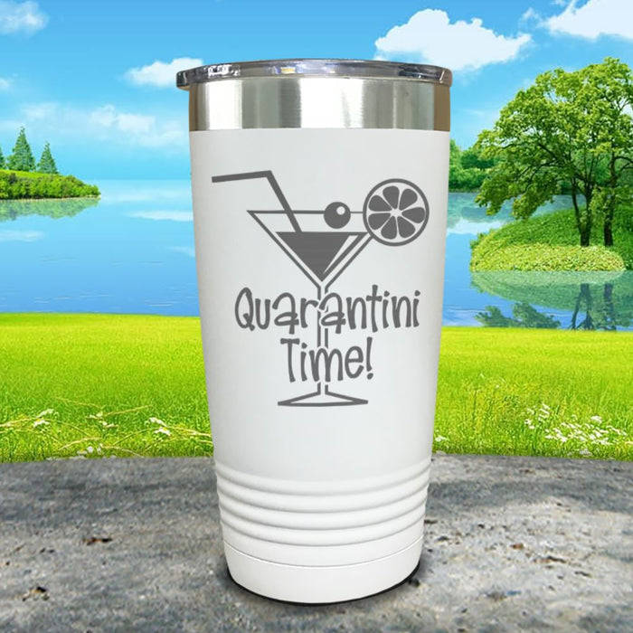 Quarantini Time Engraved Tumbler