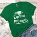 Expresso Patronum Premium Tees T-Shirts CustomCat Kelly Green X-Small 