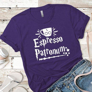 Expresso Patronum Premium Tees T-Shirts CustomCat Purple Rush/ X-Small 