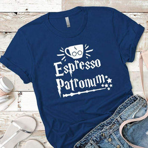 Expresso Patronum Premium Tees T-Shirts CustomCat Royal X-Small 