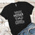 Wife Mother Coffee Premium Tees T-Shirts CustomCat Black X-Small 