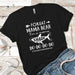 Mama Shark Premium Tees T-Shirts CustomCat Black X-Small 