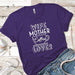 Wife Mother Coffee Premium Tees T-Shirts CustomCat Purple Rush/ X-Small 