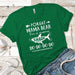 Mama Shark Premium Tees T-Shirts CustomCat Kelly Green X-Small 