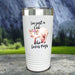 A Girl Who Loves Pigs Color Printed Tumblers Tumbler Nocturnal Coatings 20oz Tumbler White 