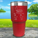 Mama Llama (CUSTOM) With Child's Name Engraved Tumblers Tumbler ZLAZER 30oz Tumbler Red 